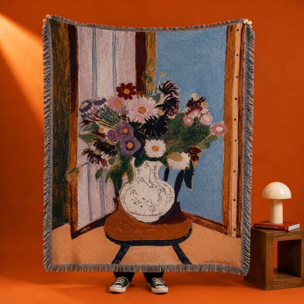 Floral Vase Tapestry