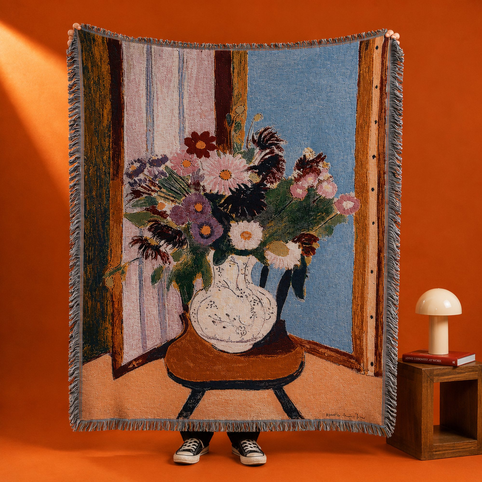 Floral Vase Tapestry - Image 2