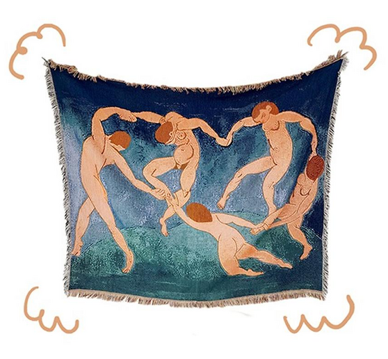 Henri Matisse Dance Blanket