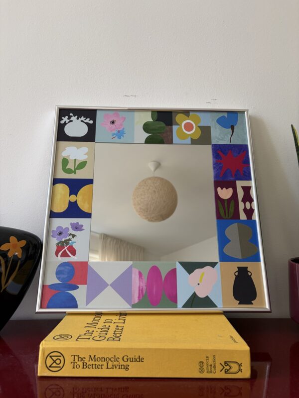 Floral Mosaic Mirror