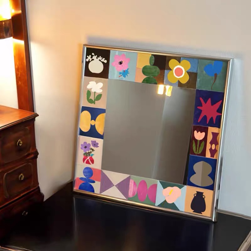 Floral Mosaic Mirror - Image 5